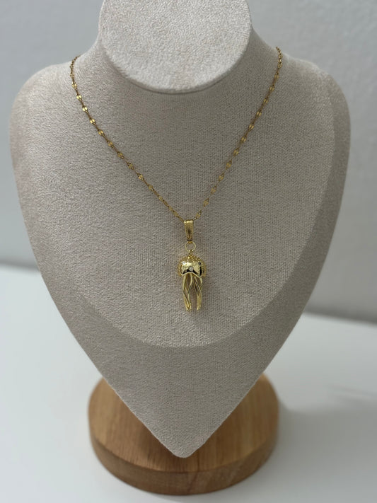 Collar pulpo de cristal